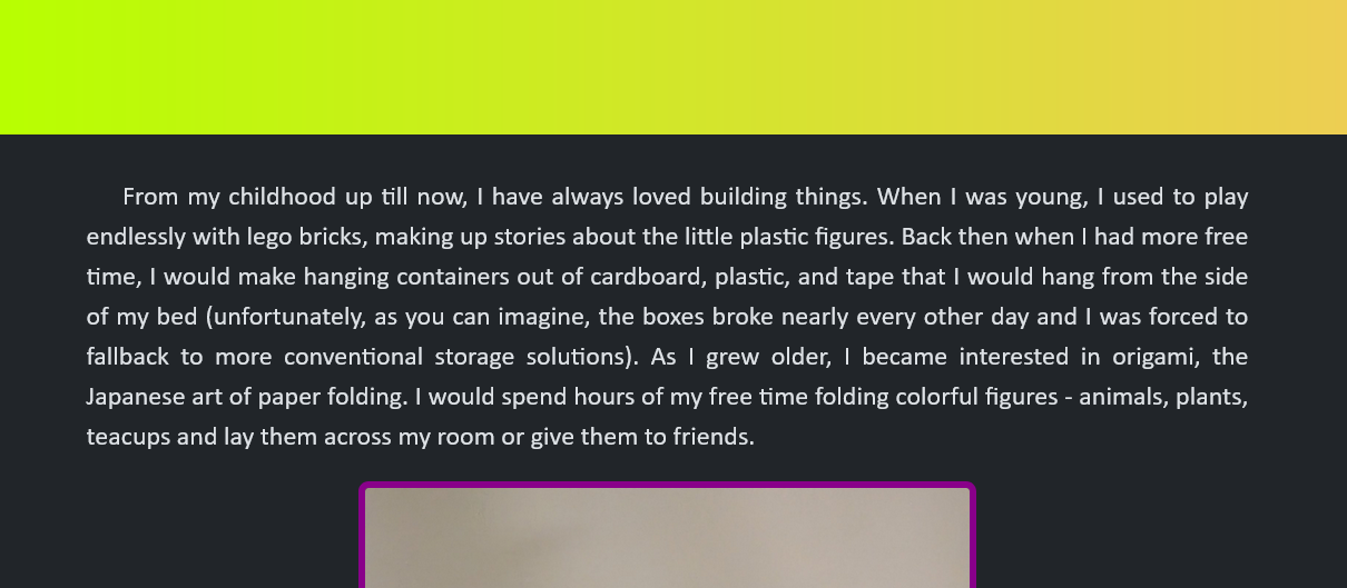 A picture of Interest Page 1